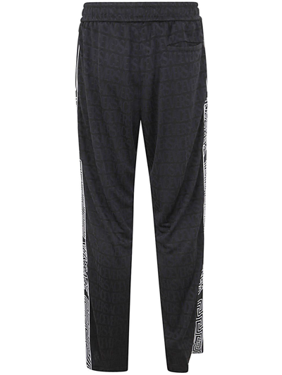 Shop Versace Sweatpant Ecofriendly Techno Jacquard Fabric With Logo Stainless Bands