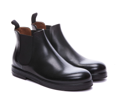 Shop Marsèll Zucca Zeppa Ankle Boots In Black