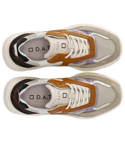 Shop Date D.a.t.e. Fuga Dragon Beige Ocher Sneaker