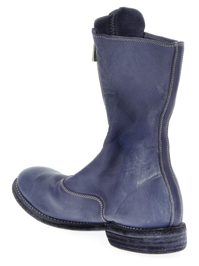 Shop Guidi 310 Ankle Boots In Purple