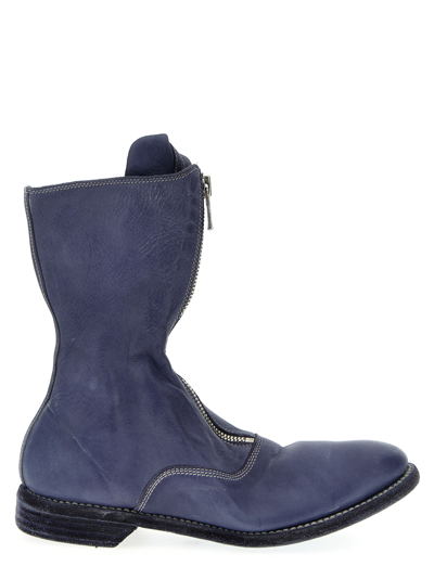 Shop Guidi 310 Ankle Boots In Purple