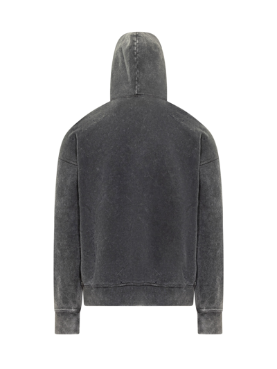 Shop Dsquared2 Hercalina Hoodie In Charcoal-black