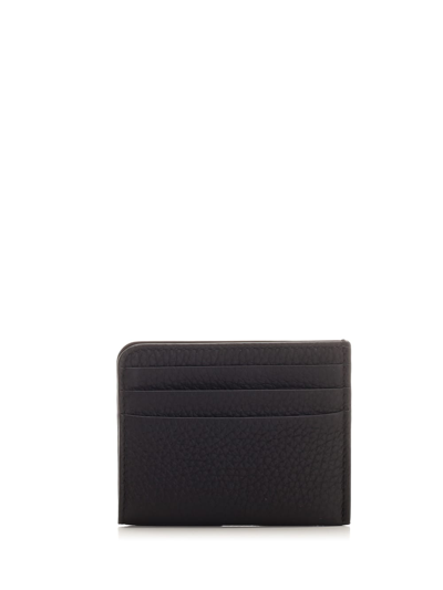 Shop Maison Margiela Compact Card Holder In Black