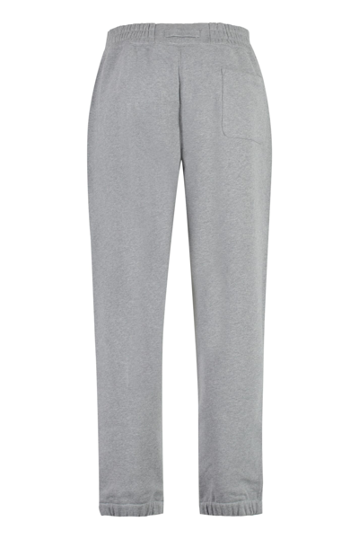Shop Ermenegildo Zegna Cotton Track-pants In Grey