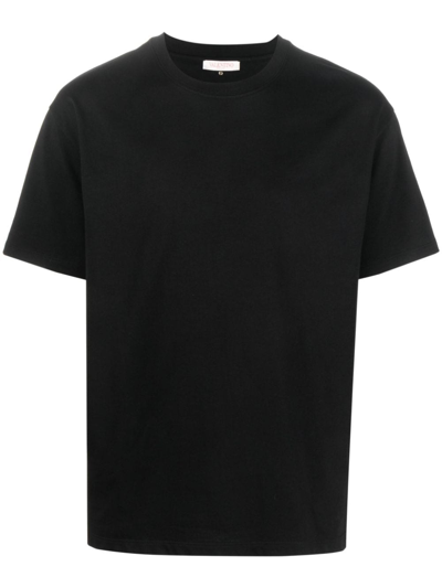 Shop Valentino Roman Stud-detail Cotton T-shirt In Schwarz