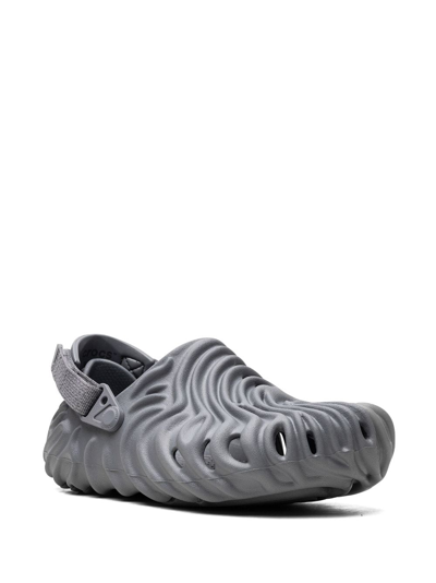 Salehe Bembury X Crocs Pollex "niagara" Clogs In Grau