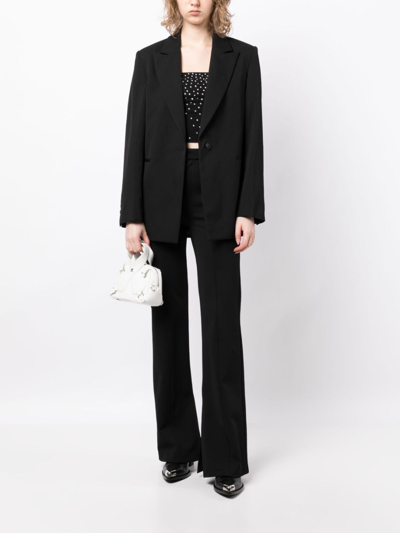 Shop 3.1 Phillip Lim / フィリップ リム Peak-lapel Single-breasted Blazer In Black