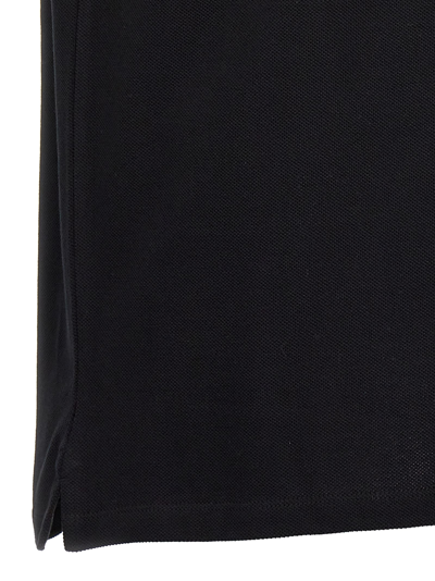 Shop Ami Alexandre Mattiussi Ami De Coeur Polo Shirt In Black