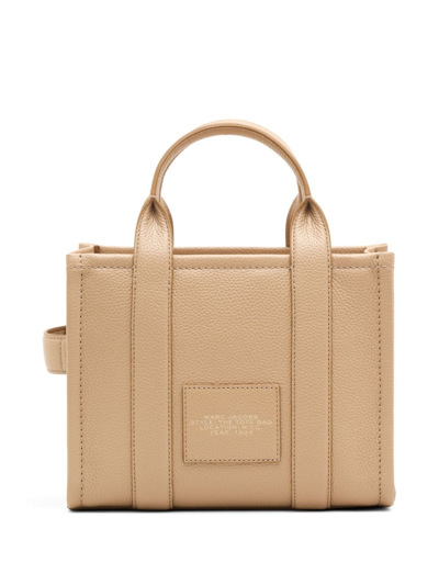 Marc Jacobs Medium The Leather Tote Bag In Brown