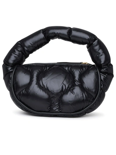 Shop Moncler Black Nylon Delilah Bag