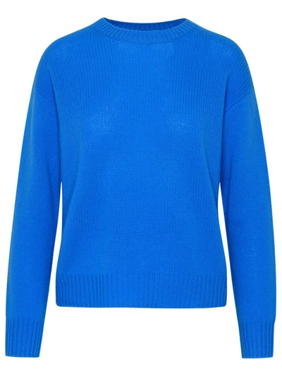 Shop 360cashmere Blue Cashmere Averill Sweater In Light Blue