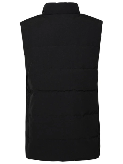 Shop Canada Goose Black Nylon Freestyle Vest