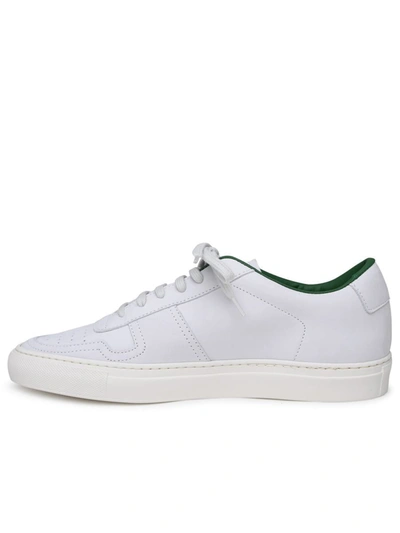 Shop Common Projects White Nubuck Bball Summer Sneakers