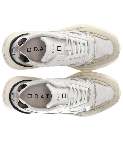 Shop Date D.a.t.e.  Fuga Dragon White Beige Sneaker