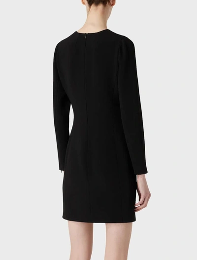 Shop Emporio Armani Dresses Black