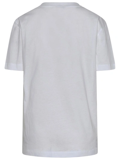 Shop Patou Essential White Cotton T-shirt