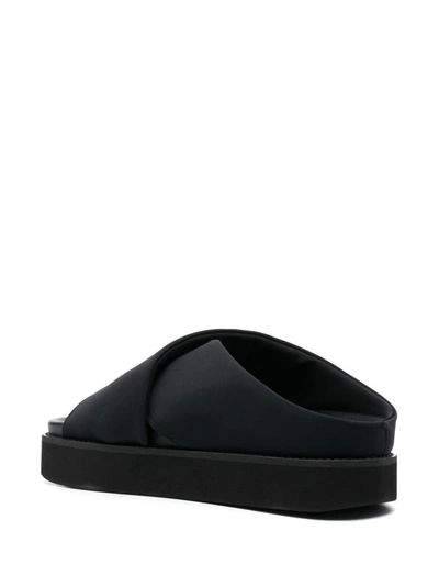 Shop Ganni Sandals In Black