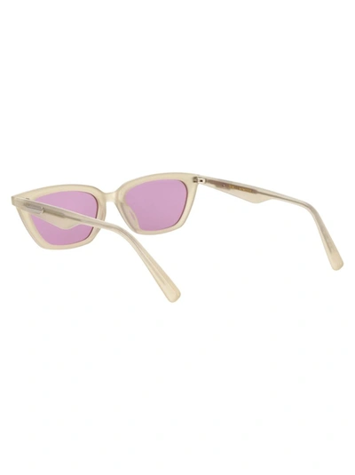 Shop Gentle Monster Sunglasses In Ic1 Ivory Clear Black