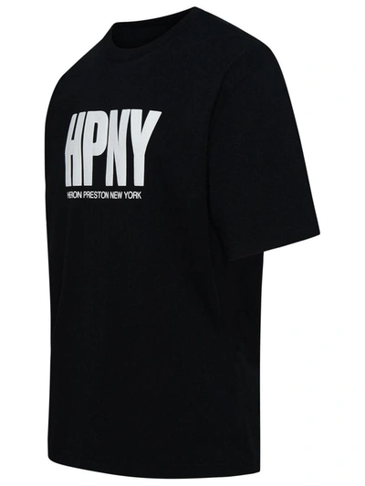 Shop Heron Preston Black Cotton T-shirt