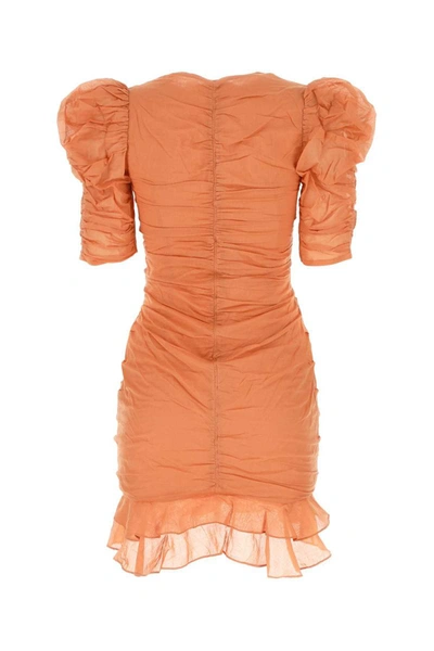 Shop Isabel Marant Étoile Dress In Orange