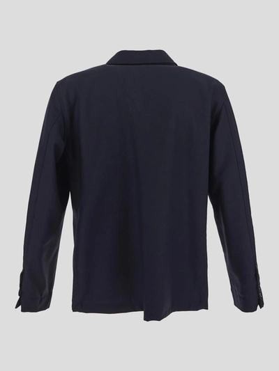 Shop Lardini Jacket In Blue