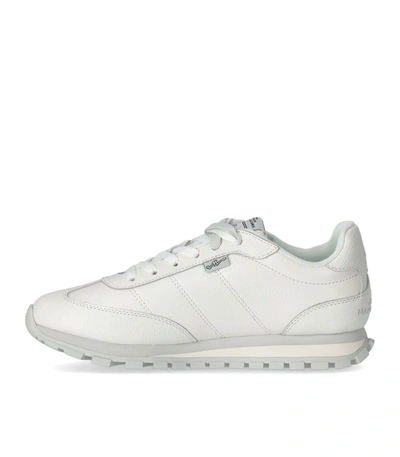 Shop Marc Jacobs The Leather Jogger White Sneaker