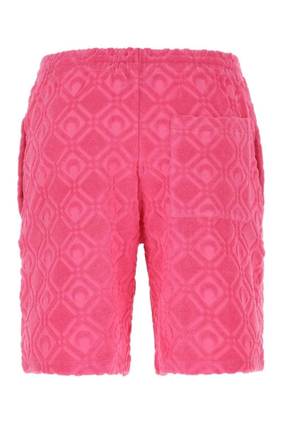 Shop Marine Serre Shorts In Pink