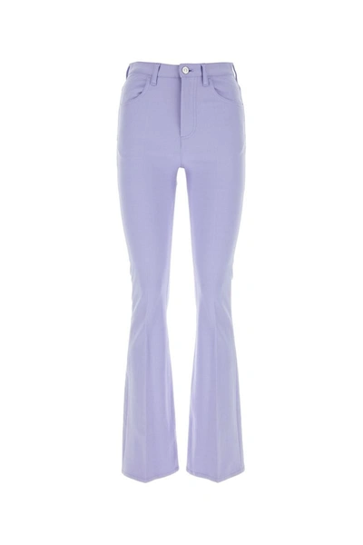 Shop Marni Pants In Thistle