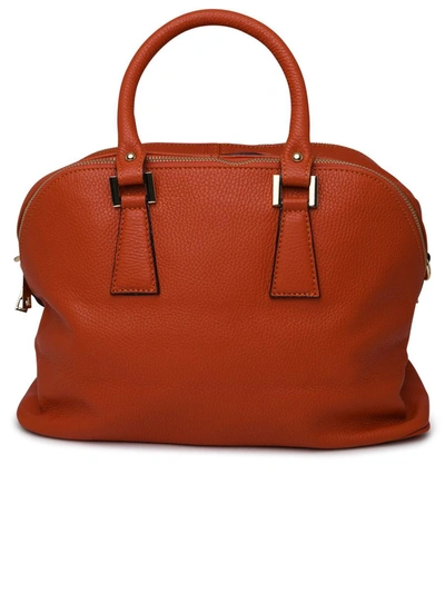 Shop Avenue 67 Orange Leather Fandango Bag