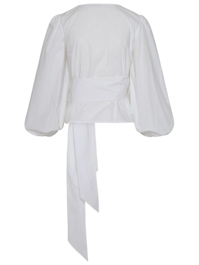 Shop P.a.r.o.s.h . White Cotton Shirt