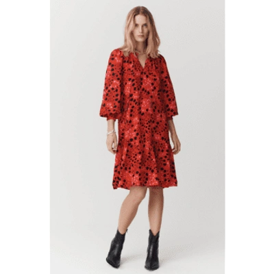 Shop Moliin Ollie Dress In Red