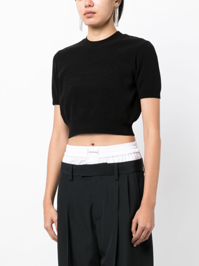 Alexander Wang T-shirt In Black