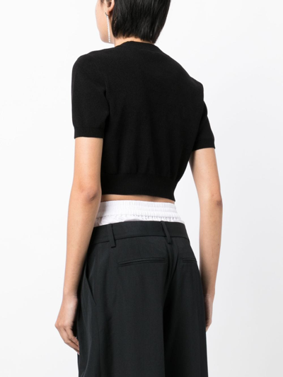 Alexander Wang T-shirt In Black