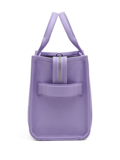 Shop Marc Jacobs The Small Tote Bag In Purple