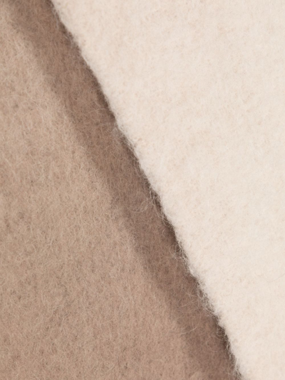 Jacquemus L'echarpe Moisson Gradient-effect Scarf In Neutrals
