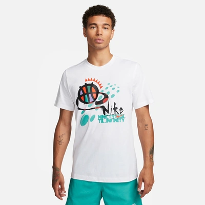Shop Nike Mens  Nsw 96 Til Infinity Short Sleeve T-shirt In White/multi