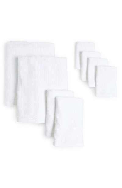 Shop Caro Home 8-pack Cotton Towel Bundle In White
