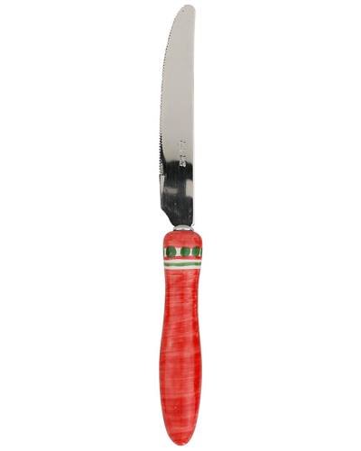 Shop Vietri Positano Place Knife In Multicolor