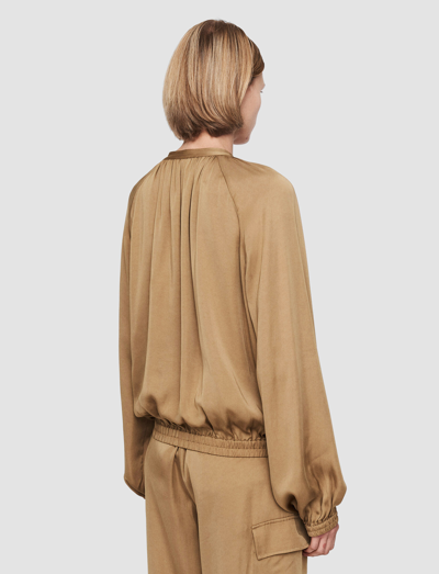 Joseph Lightweight Viscose Jeddo Jacket In Cassonade