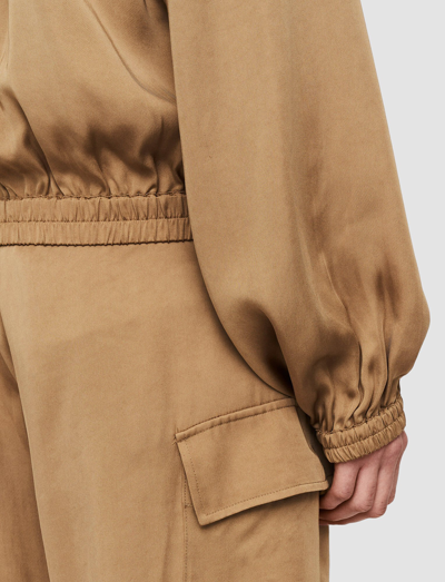Joseph Lightweight Viscose Jeddo Jacket In Cassonade