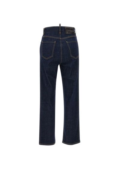Shop Dsquared2 Boston Jean Jeans In Blue