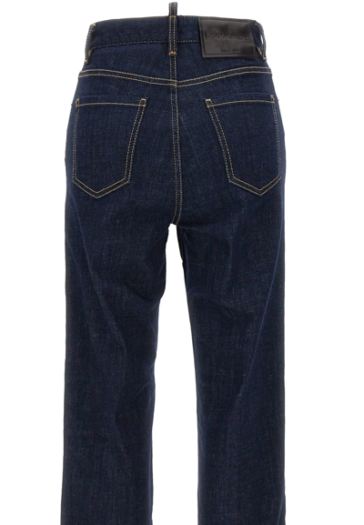 Shop Dsquared2 Boston Jean Jeans In Blue