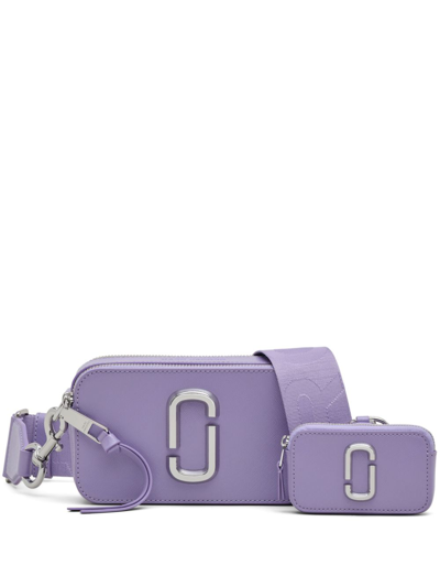 Shop Marc Jacobs The Snapshot Camera Bag In Purple