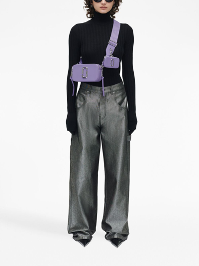Marc Jacobs Snapshot Bag In Purple