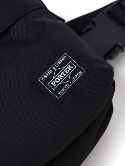 Comme Des Garçons Homme Deux Logo-patch Chest Bag In Black
