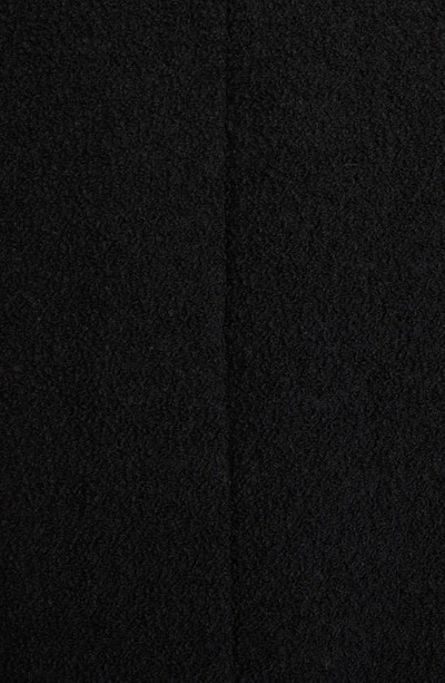 Shop Acne Studios Ojama Wool Blend Bouclé Coat In Black