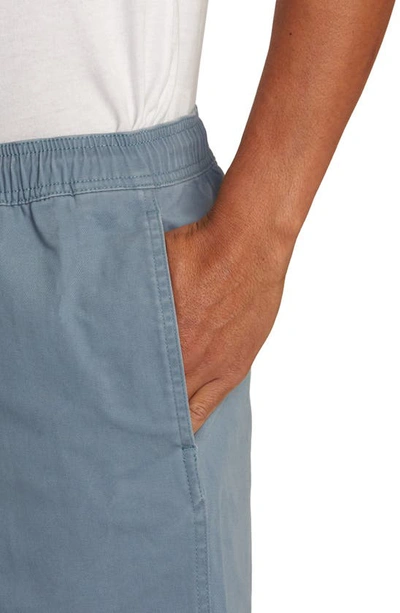 Rvca Escape Solid Shorts In Industrial Blue
