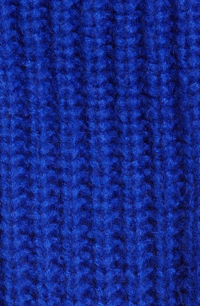 Shop Farm Rio Pompom Accent Crewneck Sweater In Bright Blue