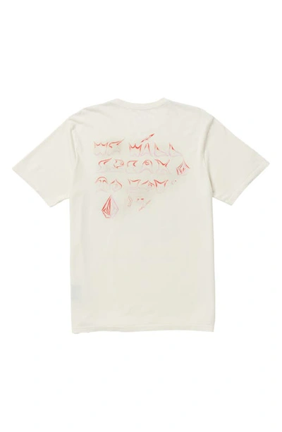 Shop Volcom Sam Ryser Graphic T-shirt In Off White