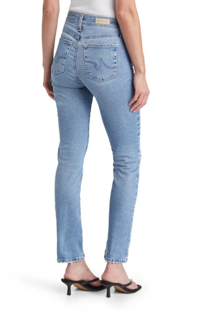 Shop Ag Mari High Waist Slim Straight Leg Jeans In 20 Years Liberty